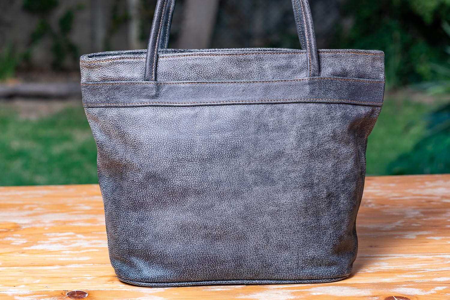 Buffalo Hide Tote 4 Buffalo Hide Tote - Image 3
