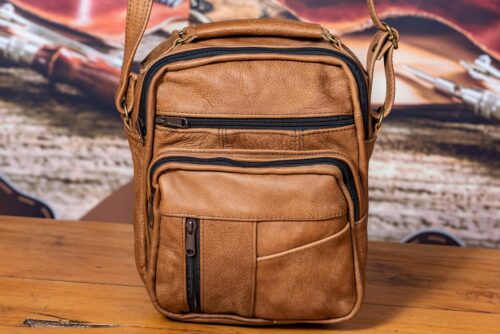DL Leather Sling Bag