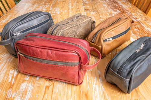 Dirty Leather Travel Kits