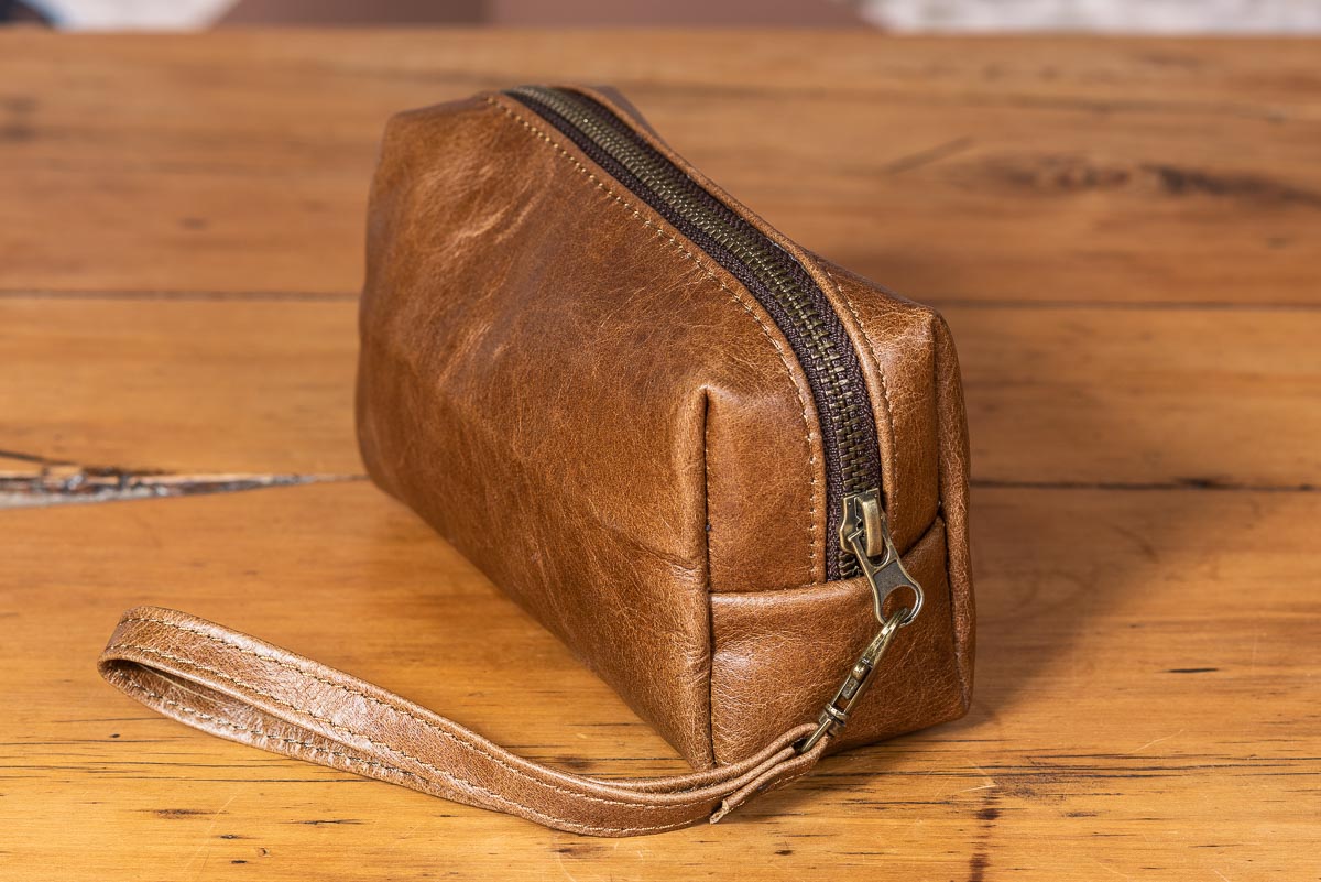 Leather Cosmetic Bags 3 Leather Cosmetic Bags - Image 2
