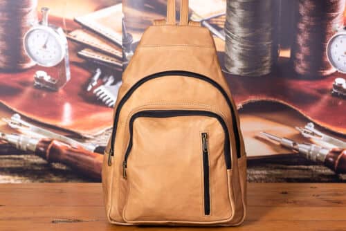 Buksie Leather Backpack