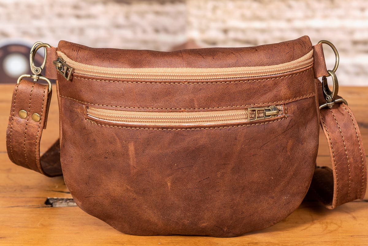 Leather Pouch Sling