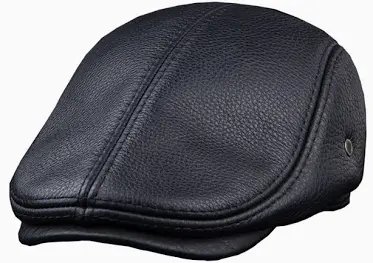 Genuine Leather Flat Cap 26 1000259559 1