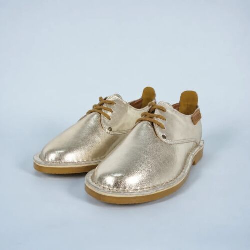 Metallic Leather Shoes